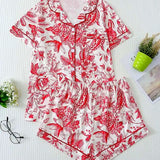 DreamEase™ Printed Pajama Set