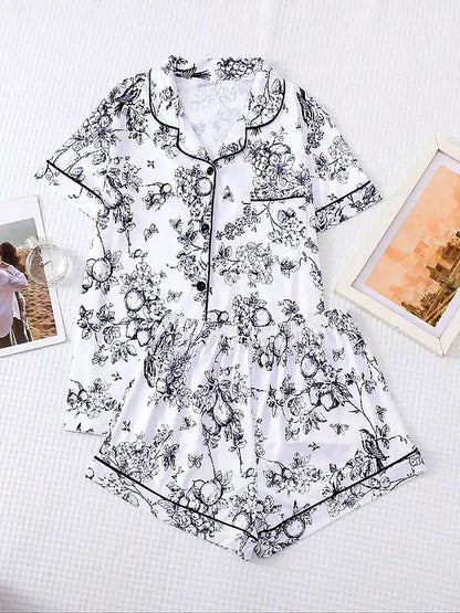 DreamEase™ Printed Pajama Set