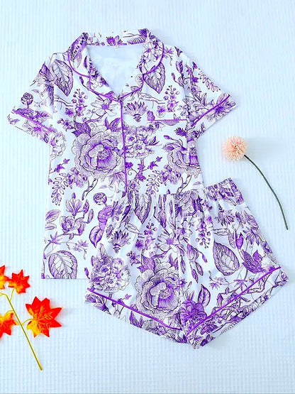 DreamEase™ Printed Pajama Set