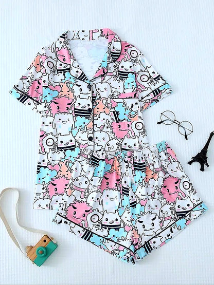 DreamEase™ Printed Pajama Set