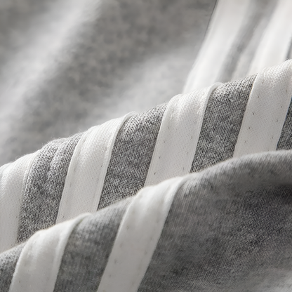 Orelia Double-Waist Plaid Patchwork Pants