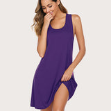 Racerback Tank Dress Nightgown