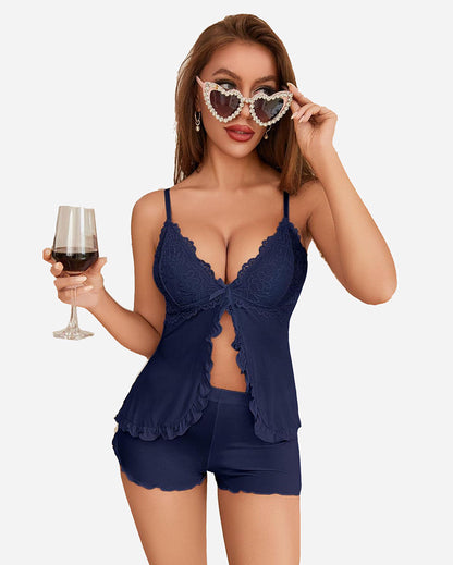 Soft Modal Pajama Sets with Shorts