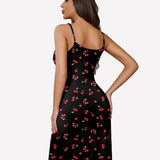 Full Slips Nightgown V Neck Dress