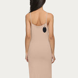 Full Slips Nightgown V Neck Dress