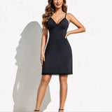 Lace Trim Full Slips Under Dresses