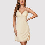 Lace Trim Full Slips Under Dresses