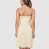 Lace Trim Full Slips Under Dresses