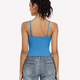 Double Lined Tank Tops Basic Crop Top