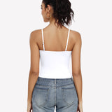 Double Lined Tank Tops Basic Crop Top