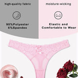 Lace Thongs Low Waist Cheeky Panties