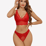 Lace Thongs Low Waist Cheeky Panties