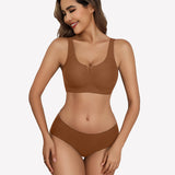 Seamless Deep V Comfort Bra