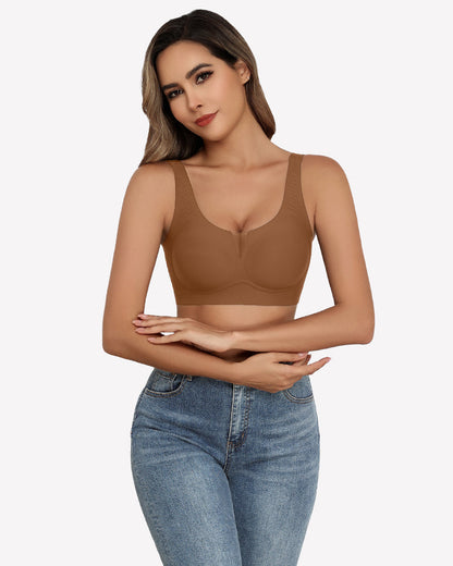 Seamless Deep V Comfort Bra
