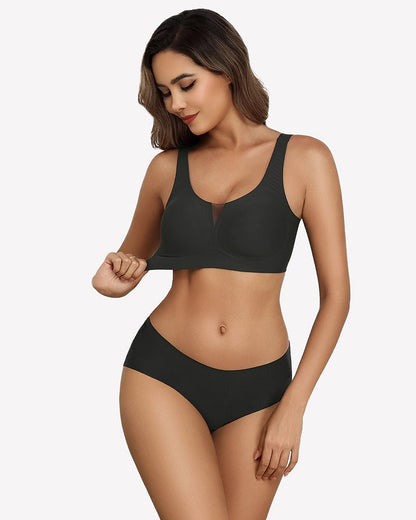 Seamless Deep V Comfort Bra