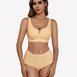 Seamless Deep V Comfort Bra