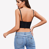 Underwire Tops Push Up Bustier No Padded
