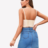 Underwire Tops Push Up Bustier No Padded
