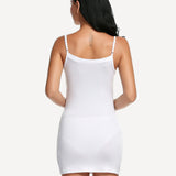 Full Slip Strap Mini Dress Shapewear