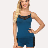 Lace Pajamas Set Shorts Sets