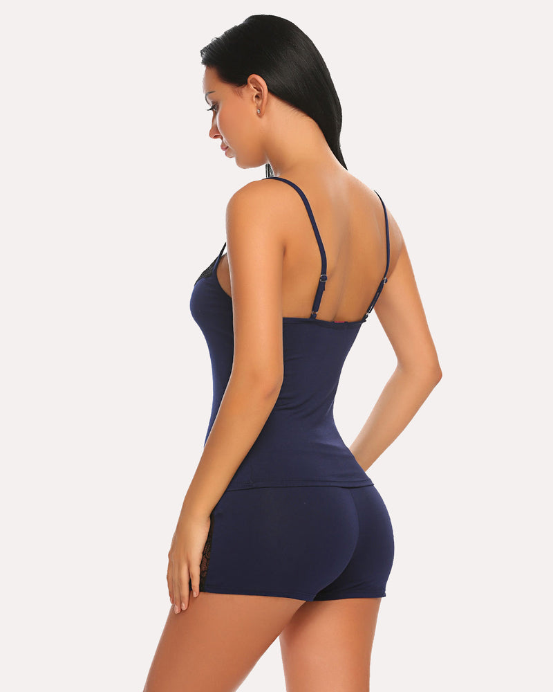 Lace Pajamas Set Shorts Sets