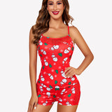 Leopard Lace Pajamas Set