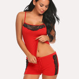 Leopard Lace Pajamas Set