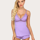 Lace Cami PJS Set Pajama Set