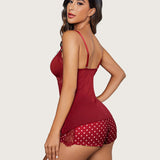 Lace Floral Cami PJS Set Pajama Set