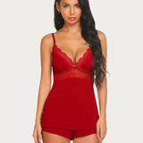 Lace Cami PJS Set Pajama Set