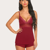 Lace Cami PJS Set Pajama Set