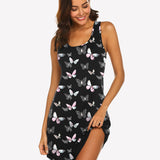 Printed Chemise Racerback Sleep Dress