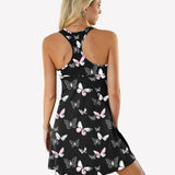 Printed Chemise Racerback Sleep Dress