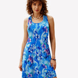 Printed Chemise Racerback Sleep Dress