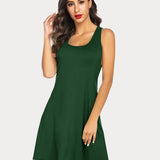 Racerback Tank Dress Nightgown