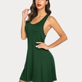 Racerback Tank Dress Nightgown