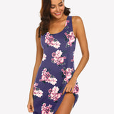 Printed Chemise Racerback Sleep Dress