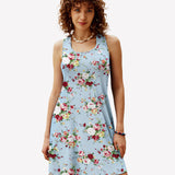 Printed Chemise Racerback Sleep Dress