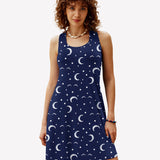 Printed Chemise Racerback Sleep Dress
