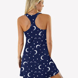 Printed Chemise Racerback Sleep Dress