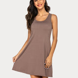 Racerback Tank Dress Nightgown