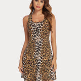 Printed Chemise Racerback Sleep Dress