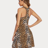Printed Chemise Racerback Sleep Dress
