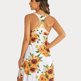 Printed Chemise Racerback Sleep Dress