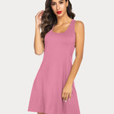 Racerback Tank Dress Nightgown
