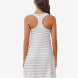 Printed Chemise Racerback Sleep Dress