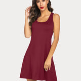 Racerback Tank Dress Nightgown