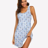 Printed Chemise Racerback Sleep Dress