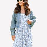 Printed Chemise Racerback Sleep Dress