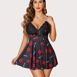 Lace Full Slip Dress Sleepwear